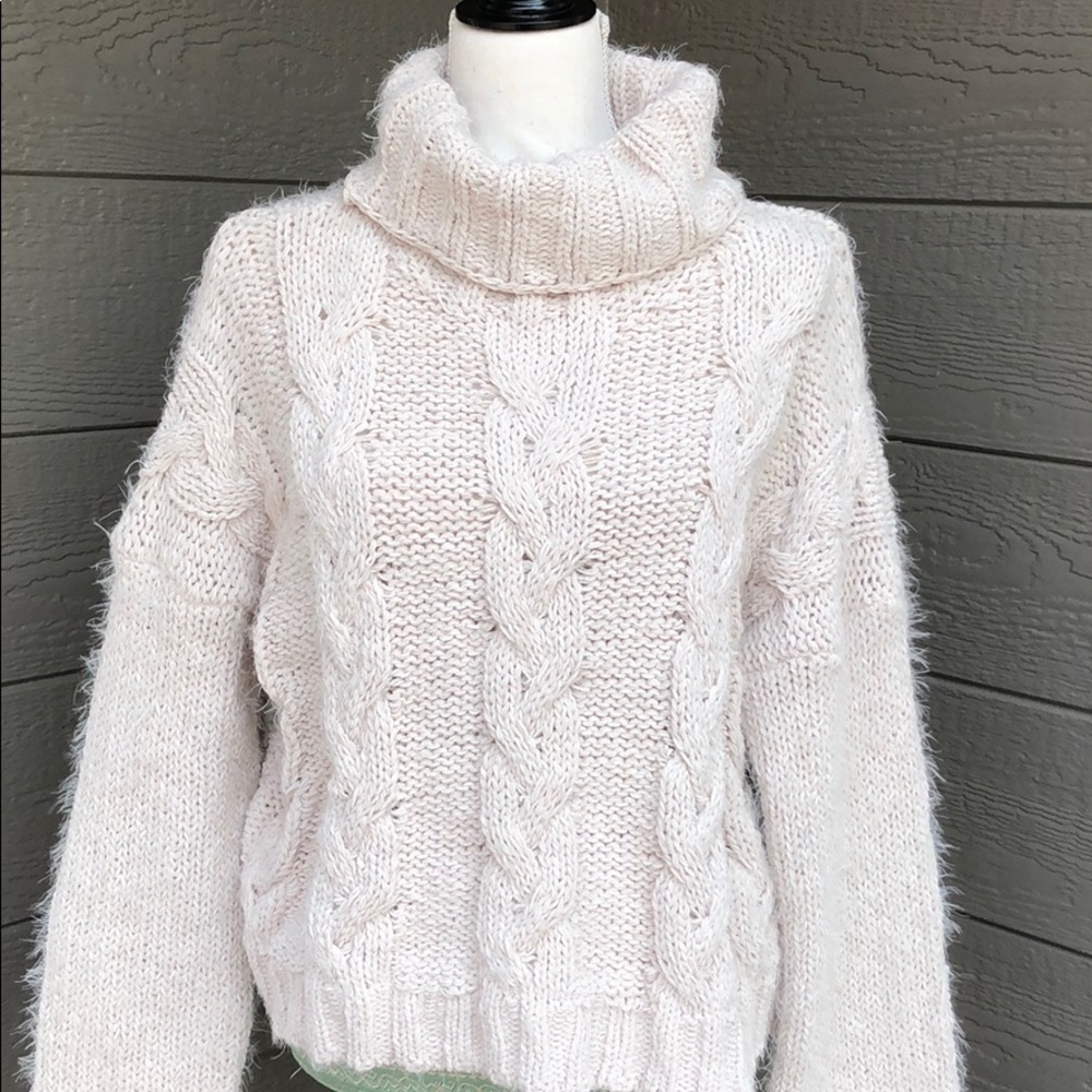 POL Mohair Knot Sweater